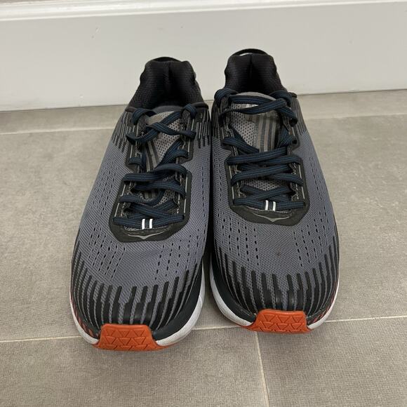 HOKA One One Clifton 5 Mens Size 9.5 Gray Athletic Running Outdoor Shoes main image 7